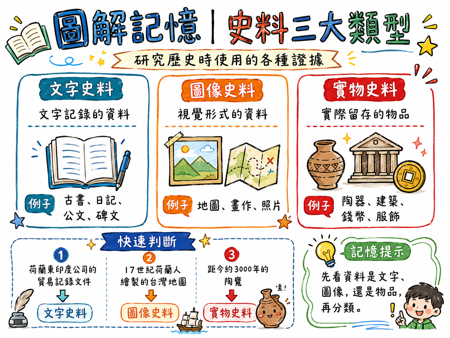 用時間線圖解西元後與西元前的世紀換算方式